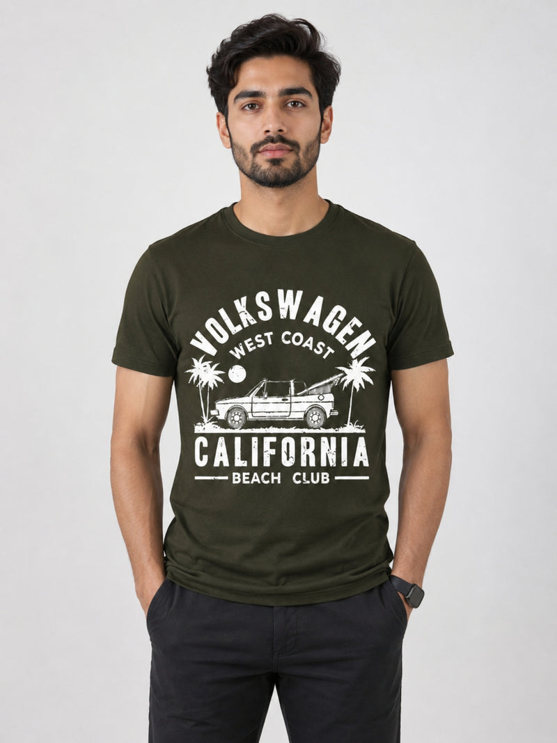 HG "VOLKSWAGEN" Printed Tee Shirt - Woodrush