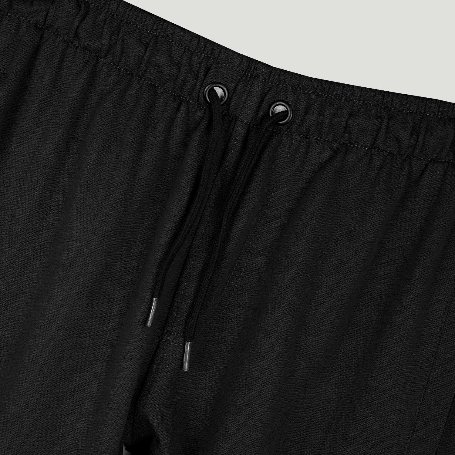 Men's Stylish & Trendy Side Sewed Stripes Trouser - Black
