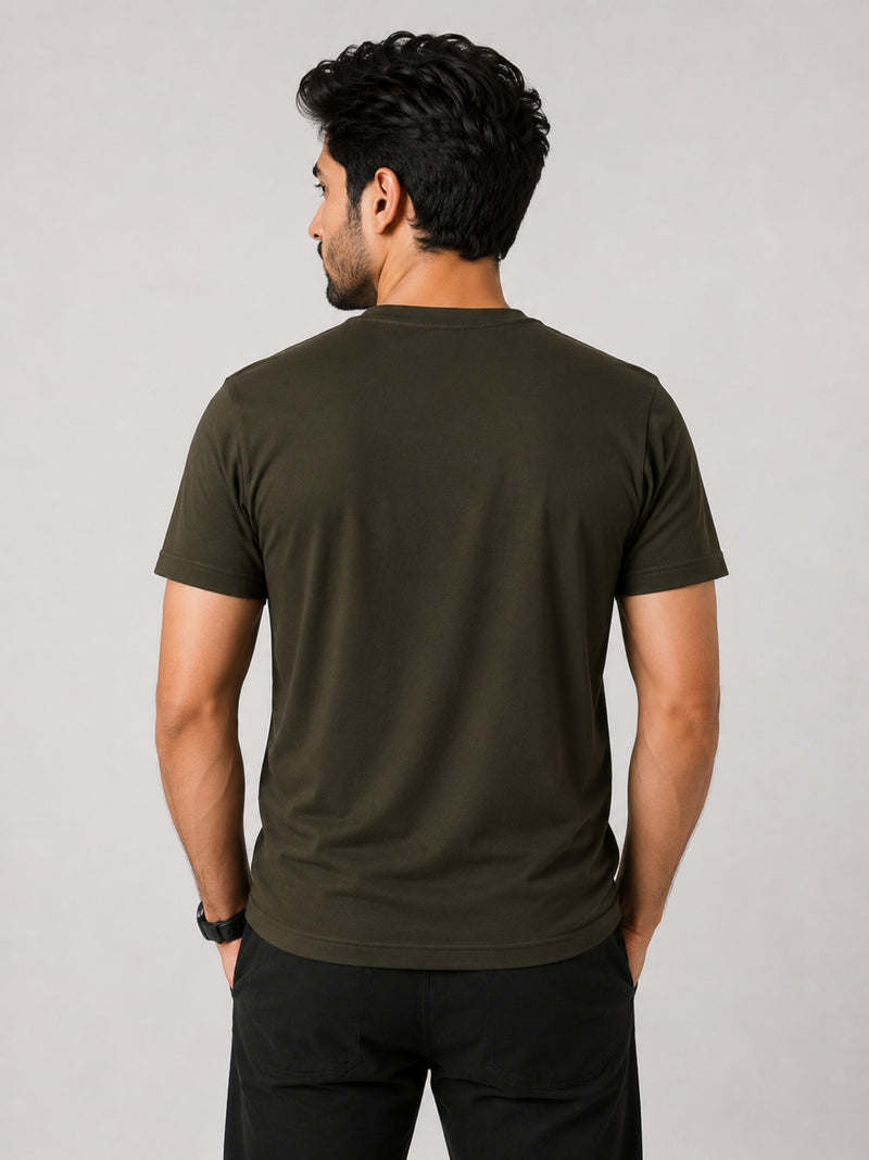 HG "STAY ON TRACK" Printed Tee Shirt - Woodrush