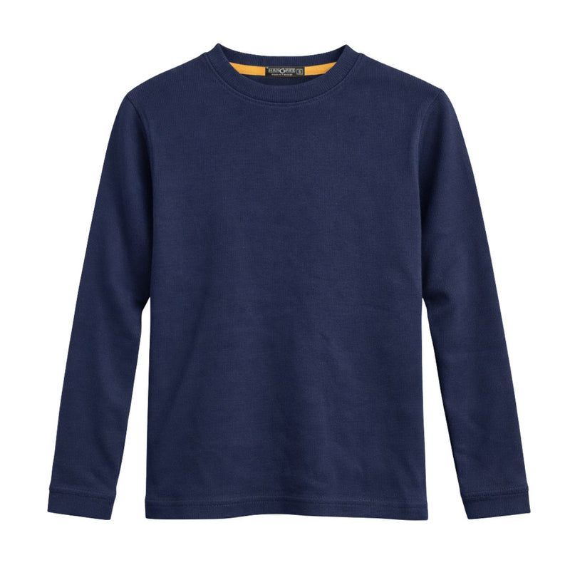HG Rib Knitted Winter Full Sleeves Inner Shirt for Men & Women – Navy