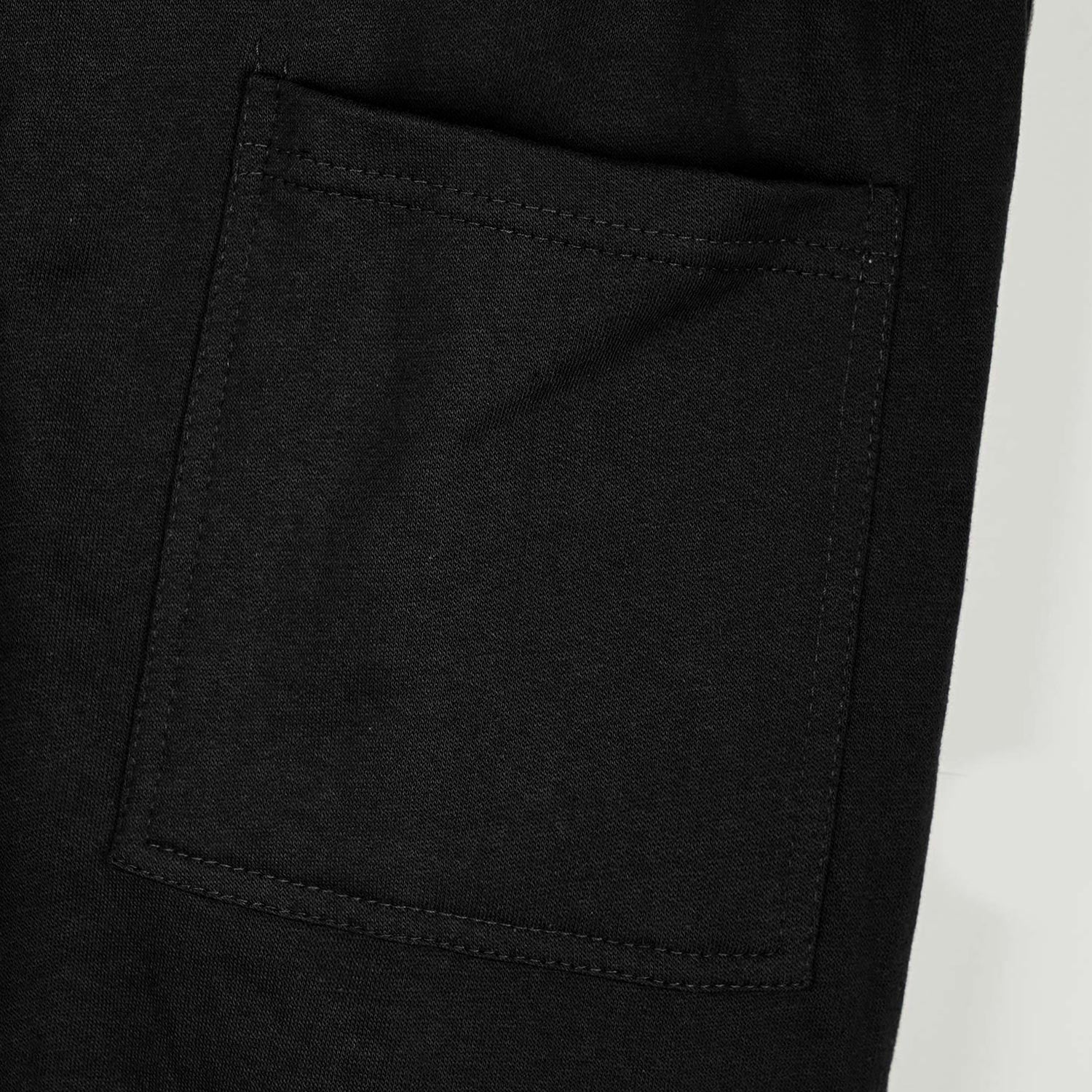 Men's Stylish & Trendy Side Sewed Stripes Trouser - Black