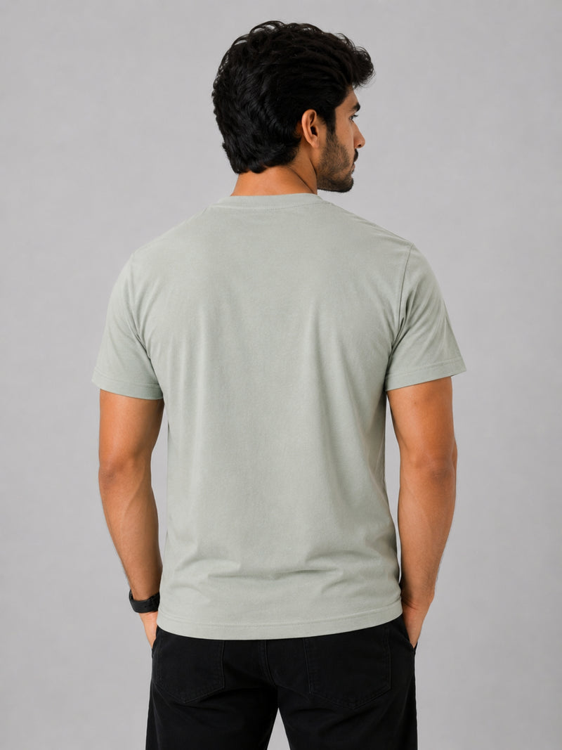 " SAN FRANCISCO" Printed Tee Shirt - Sage Green