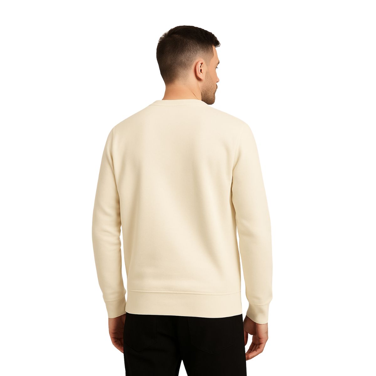 HG Basic Sweat Shirt - Cream