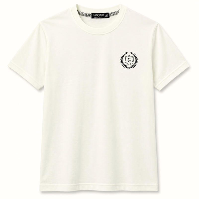Men's Signature Crest Logo Cotton Jersey T-Shirt