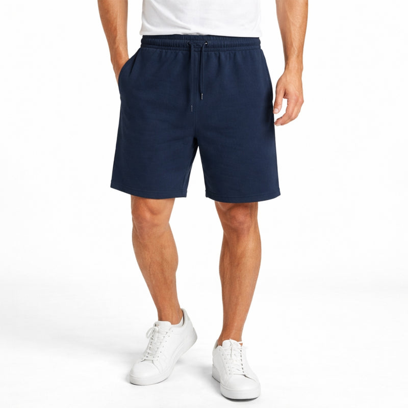 Men’s Classic Casual Two Quarter Shorts – Navy