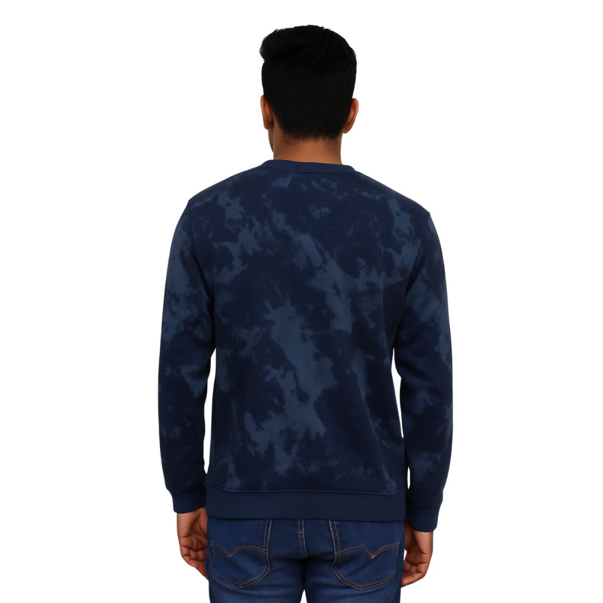 HG Tie N Die Style Prited Sweat Shirt - Blue