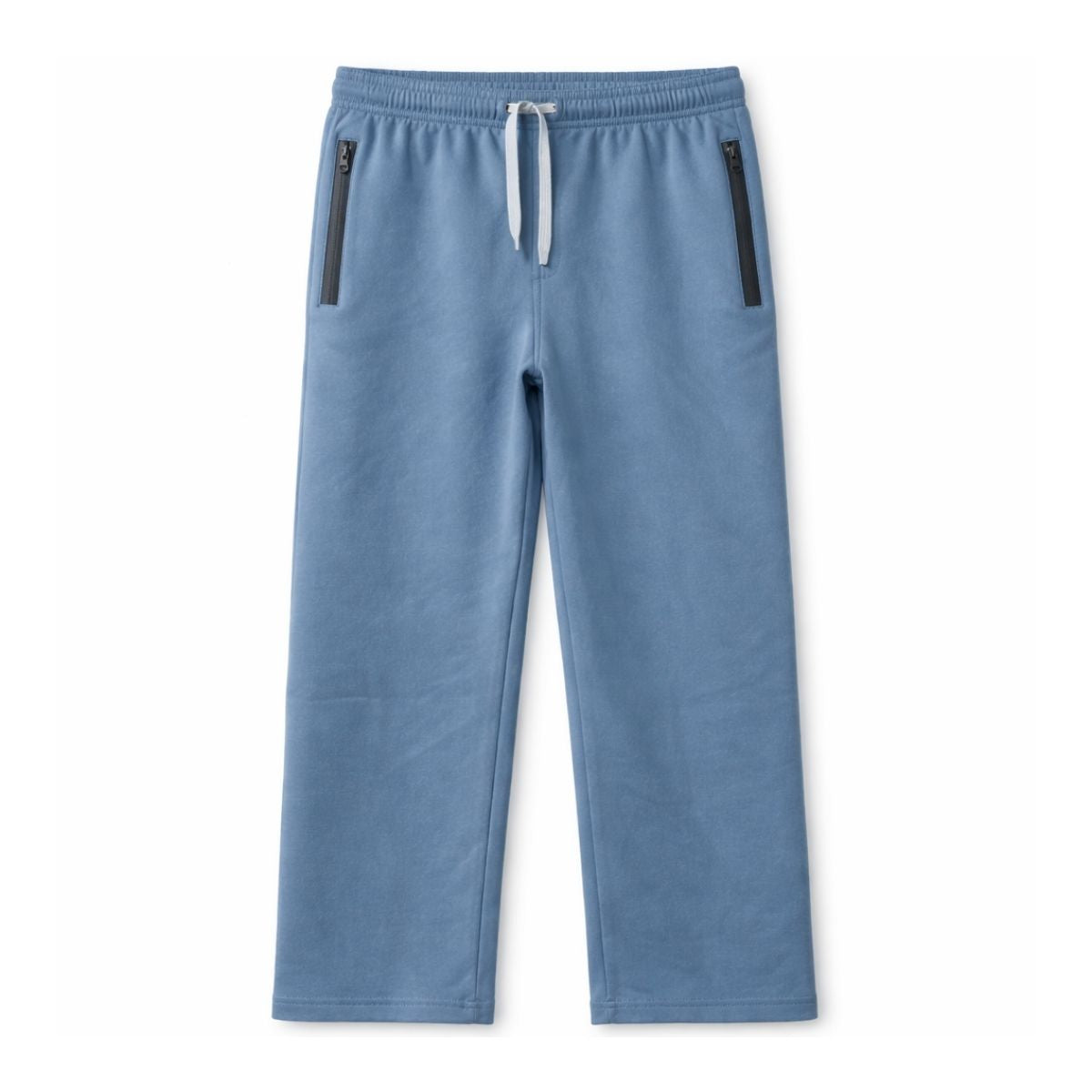 HG Classic Terry Loose Fit Trousers with Zipper Pockets - Slate Blue