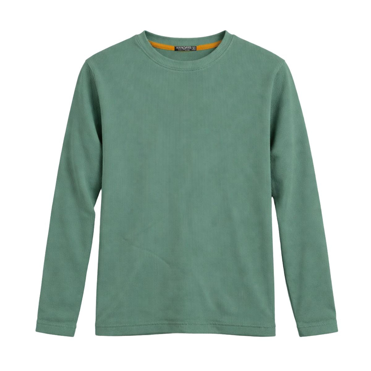 HG Rib Knitted Winter Full Sleeves Inner Shirt for Men & Women – Viridian Green