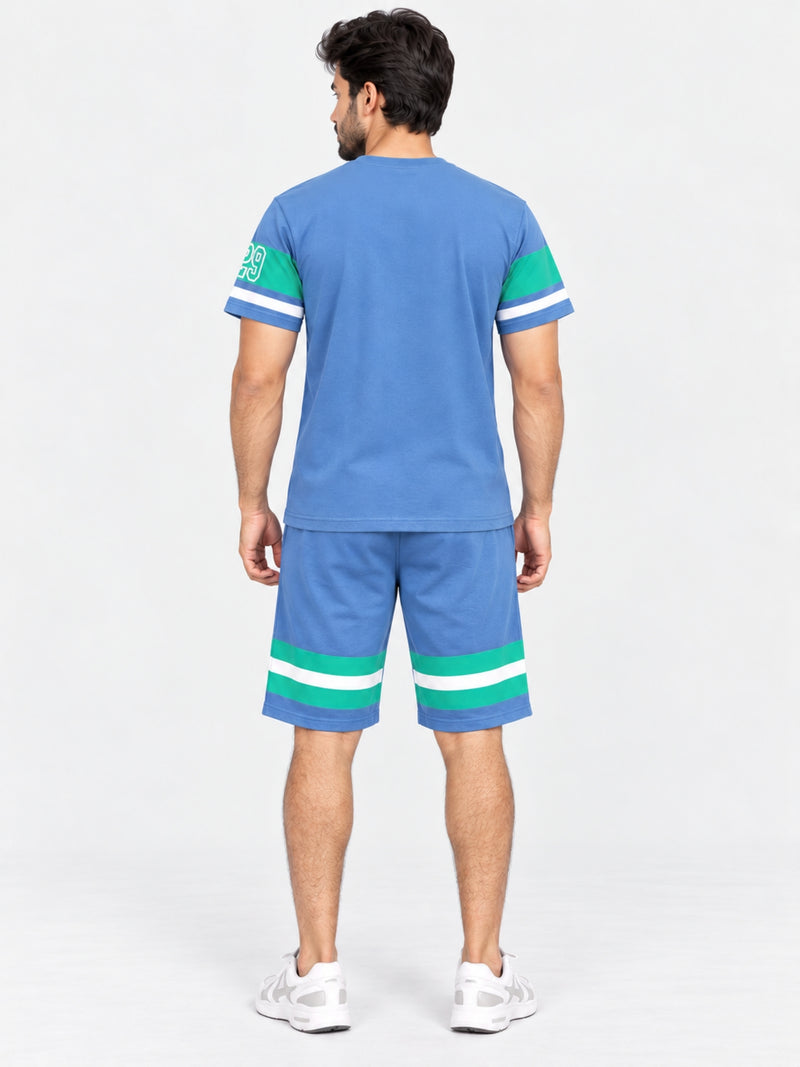 Cool & Stylish Printed Cotton Summers Tracksuit For Men's