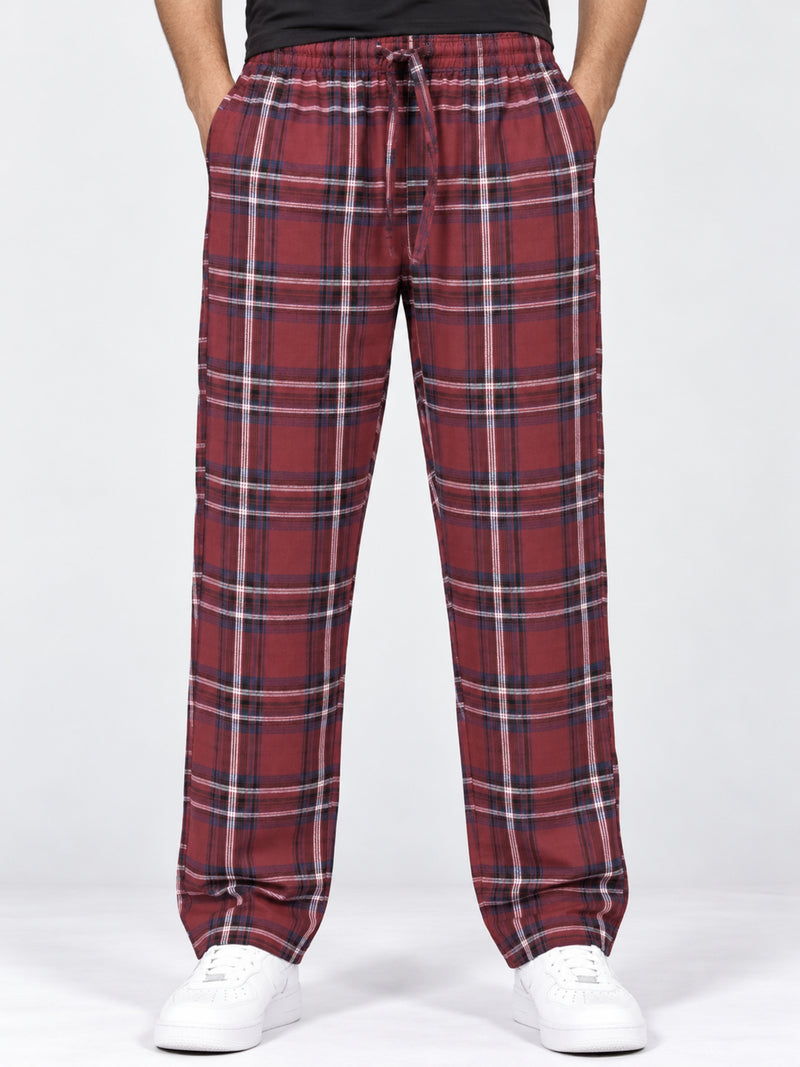 Exclusive Check Casual Trouser For Men