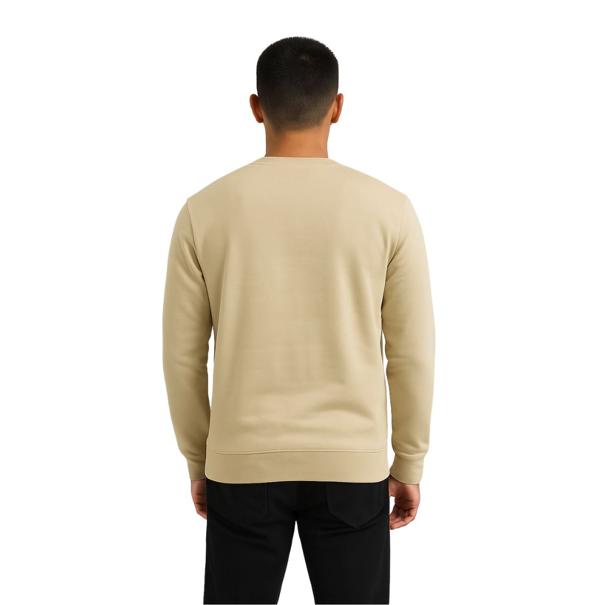 HG Basic Sweat Shirt - Beige