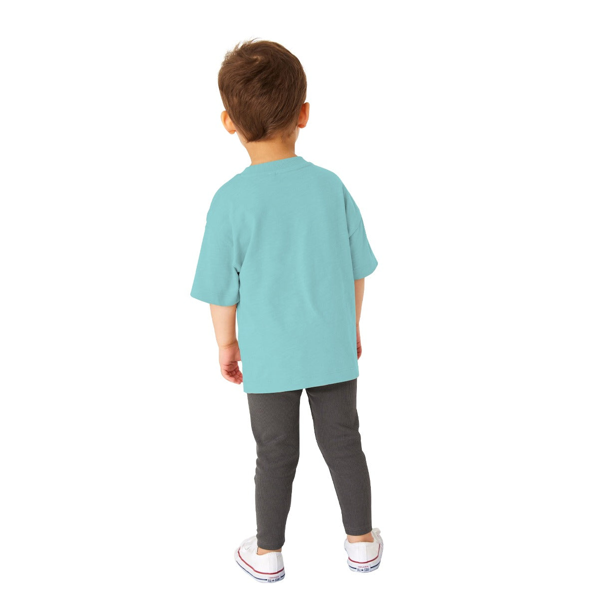 Boy's Exclusive Sea Green Printed Tee Shirt