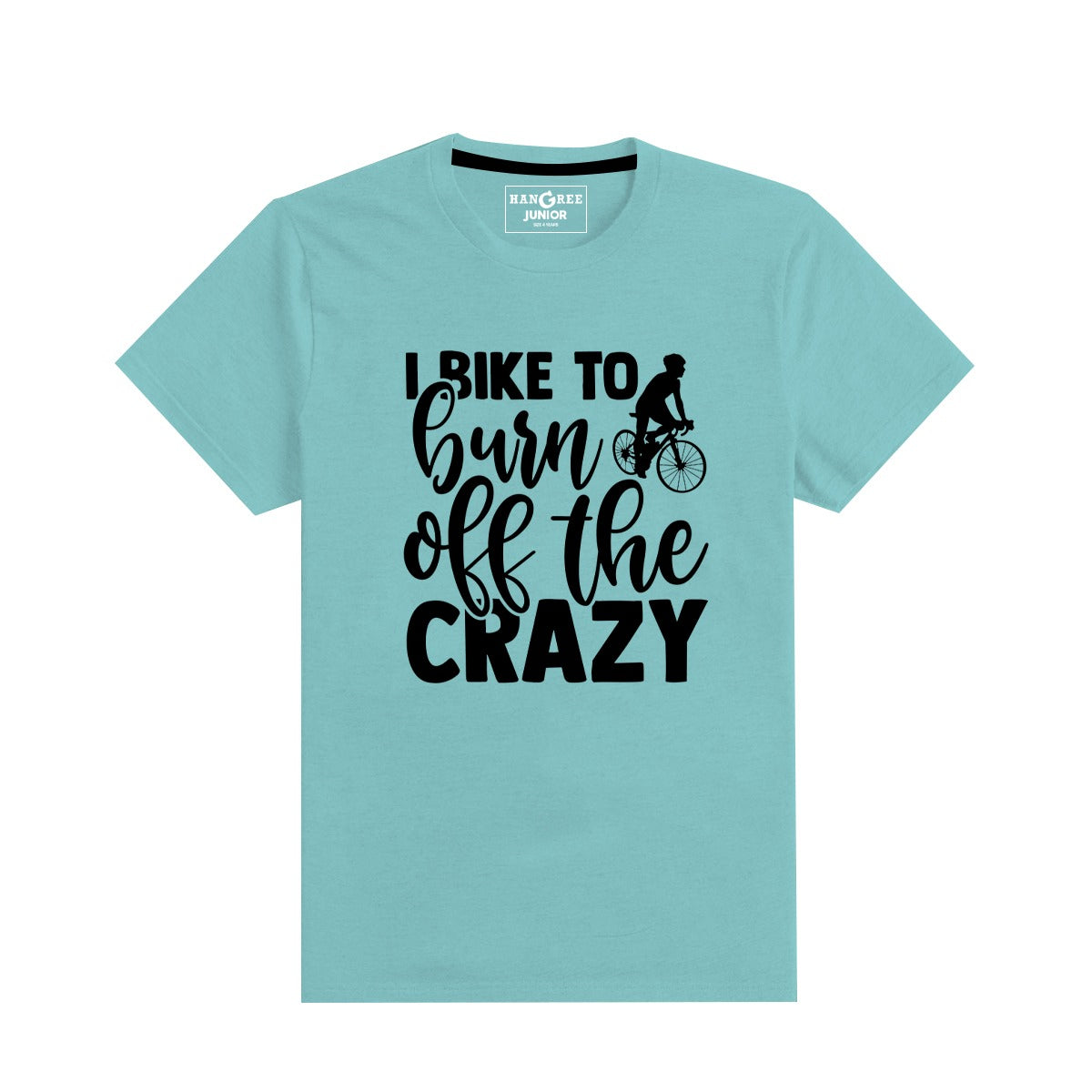 Boy's Exclusive Sea Green Printed Tee Shirt