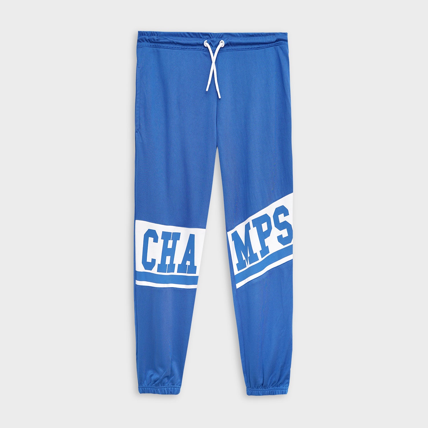 Printed Blue Soft Polyester Summer Trouser