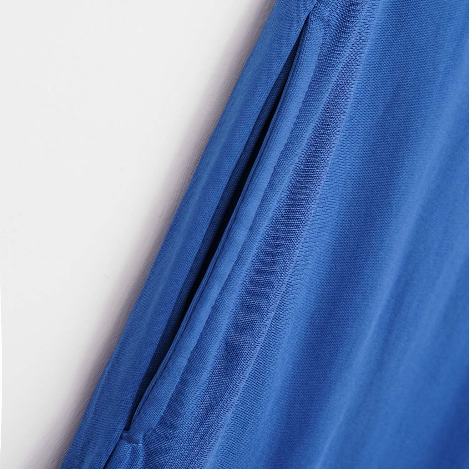 Printed Blue Soft Polyester Summer Trouser