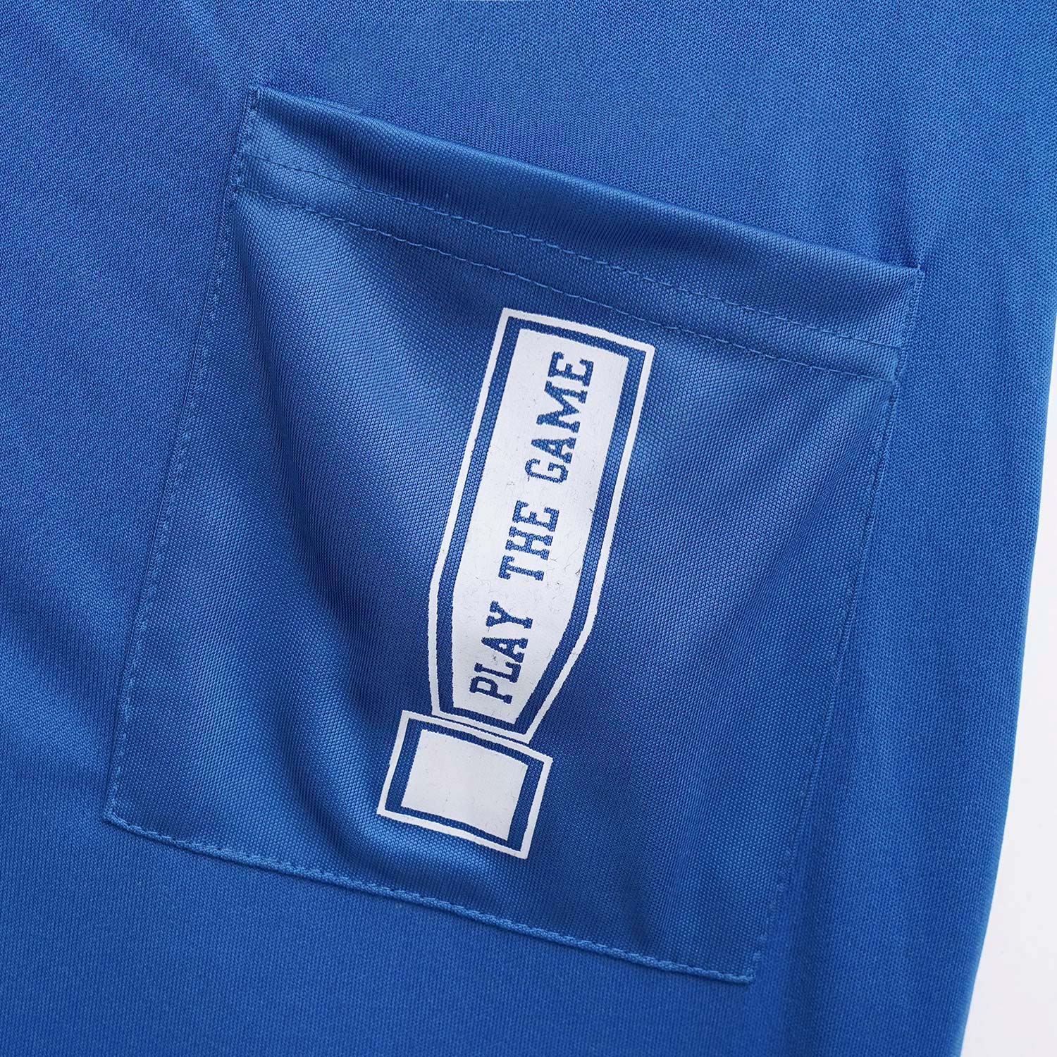 Printed Blue Soft Polyester Summer Trouser