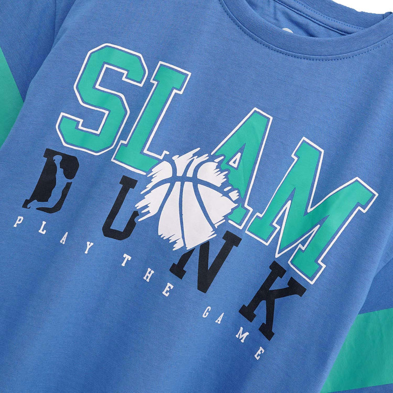 Branded Blue Printed Tee Shirt
