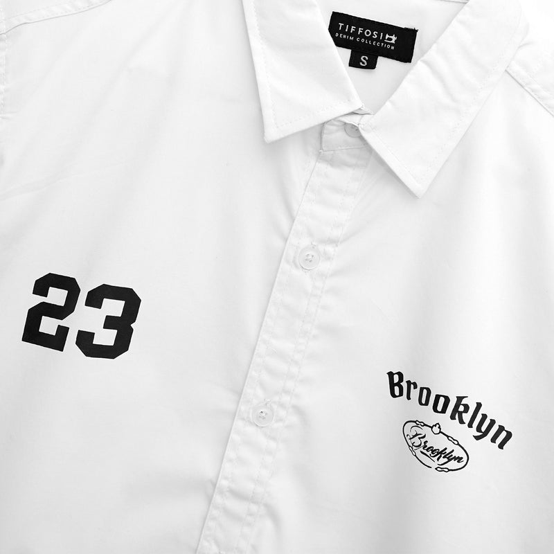 Men's Breezy Summers Half Sleeves Casual Shirt - White