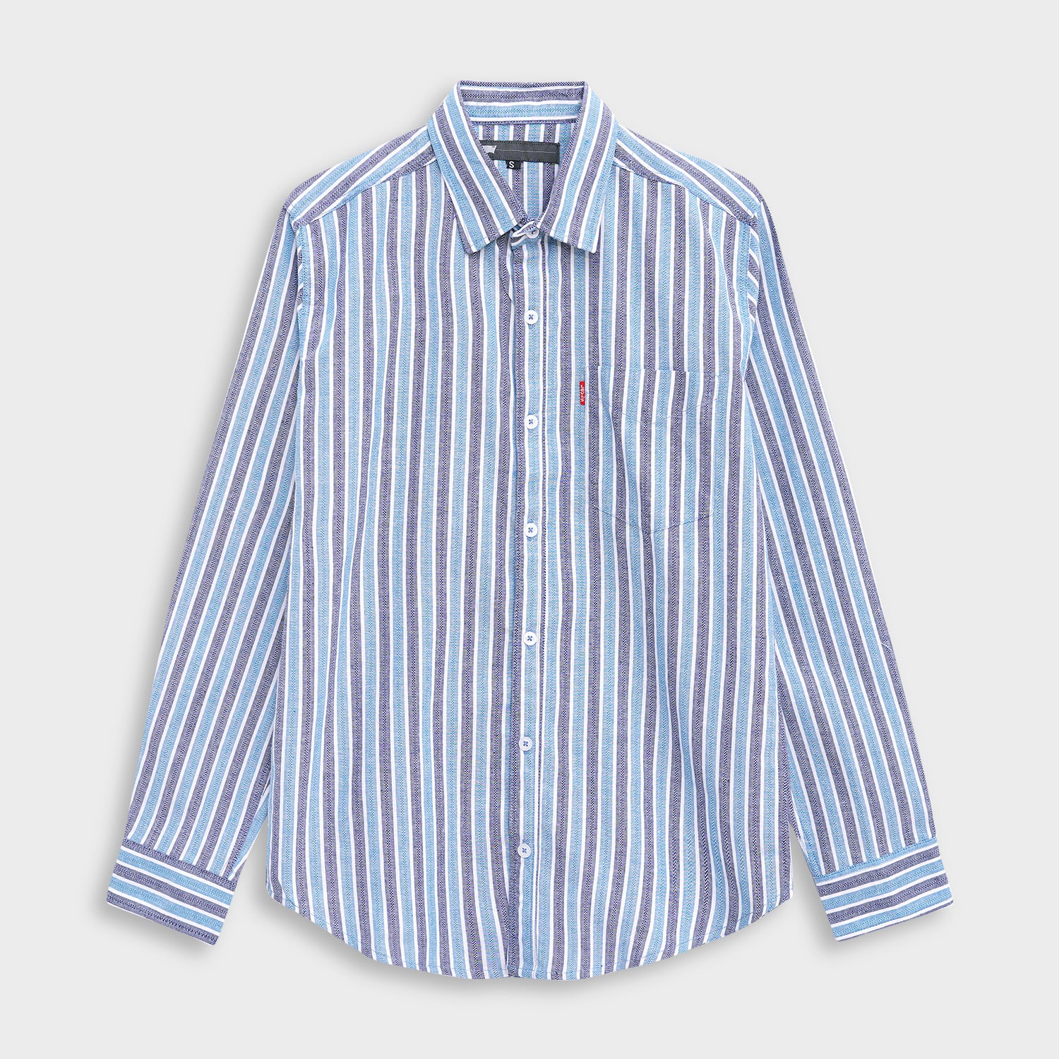 Men's Urban Stripped Smart Casual Shirt - Ferozi