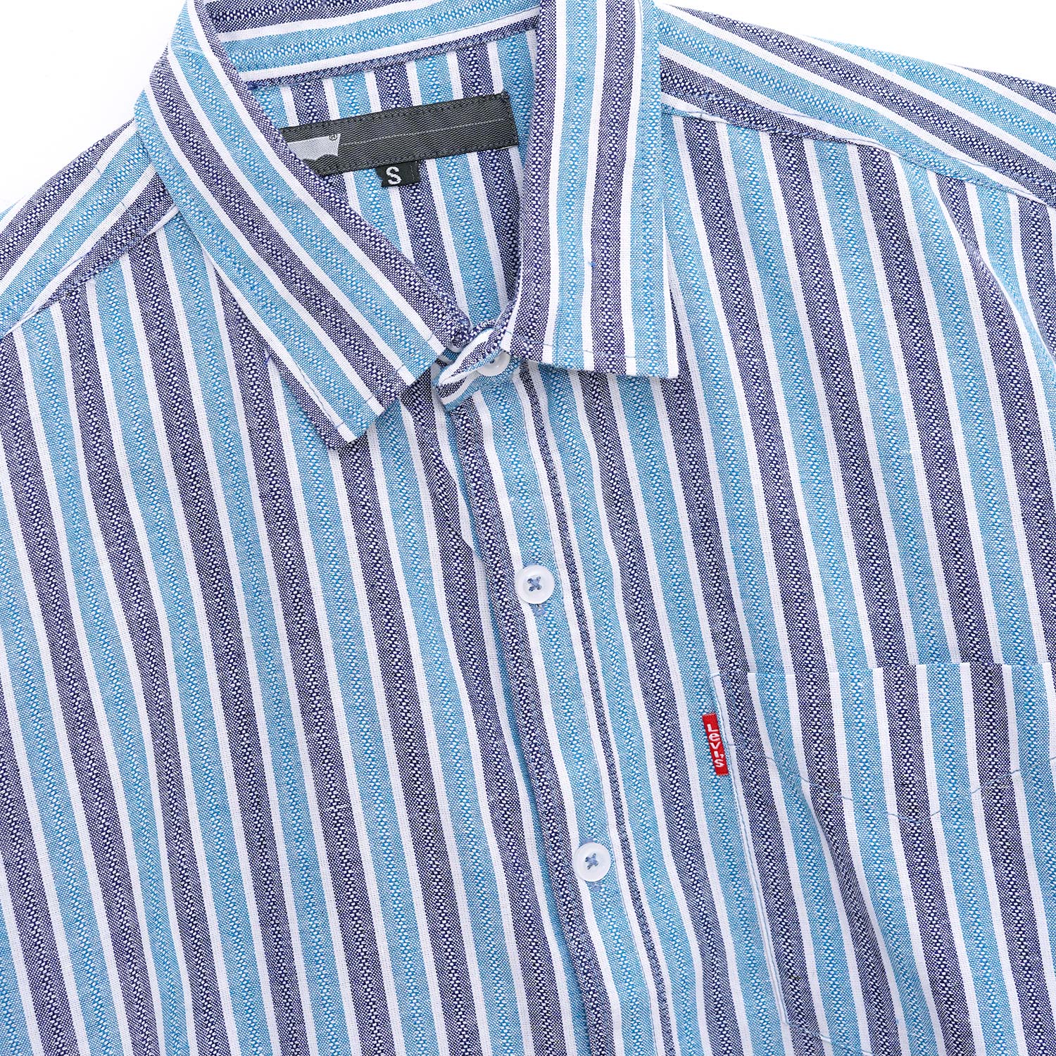 Men's Urban Stripped Smart Casual Shirt - Ferozi