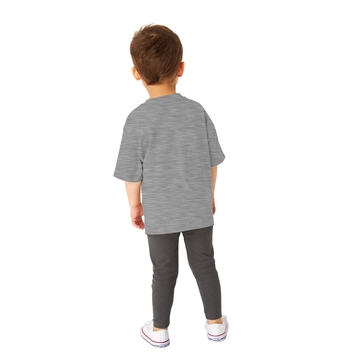 Graphic Printed Tee Shirt For Boys - Gray