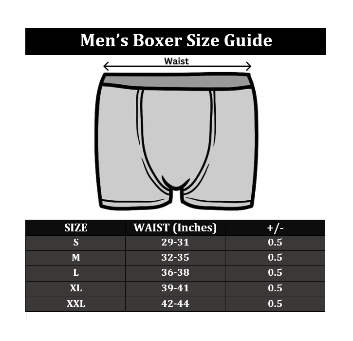 Branded Export Quality Soft Cotton Boxer - Dark Grey