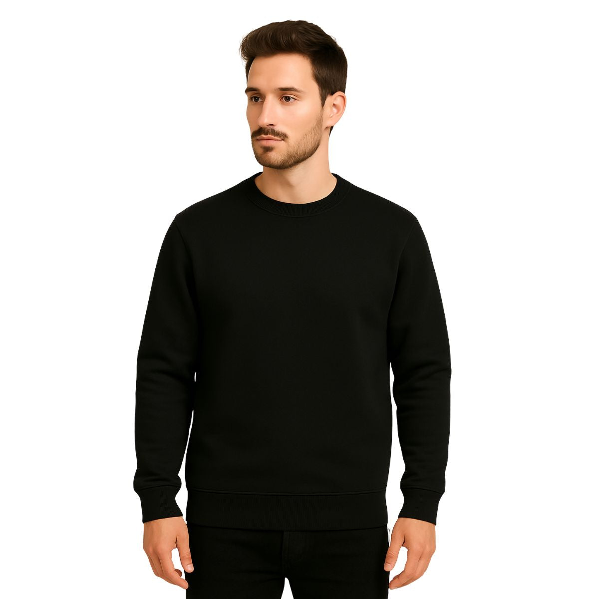 HG Basic Sweat Shirt - Black