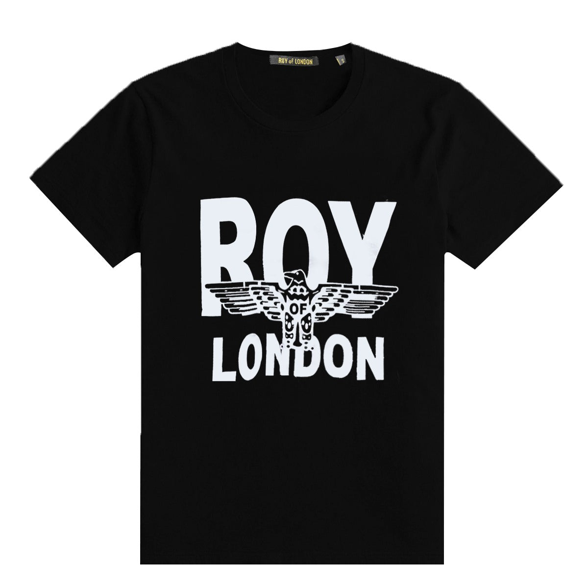 ROL Signature Printed Black Tee Shirt