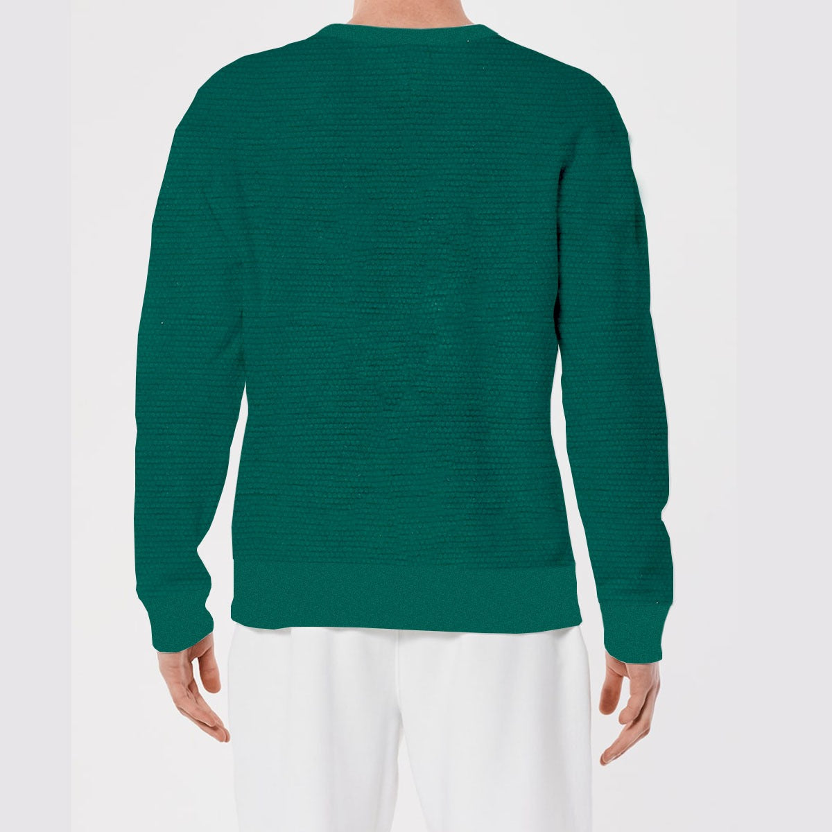 Premium Self Textured Fleece Sweat Shirt