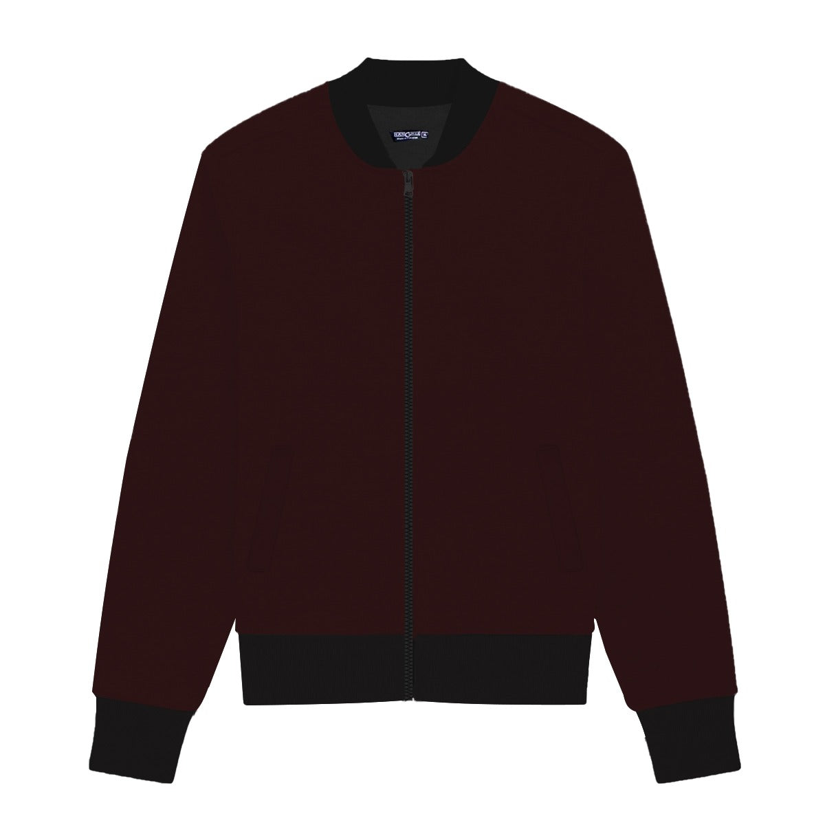 Maroon EXCLUSIVE FLEECE BOMBER JACKET