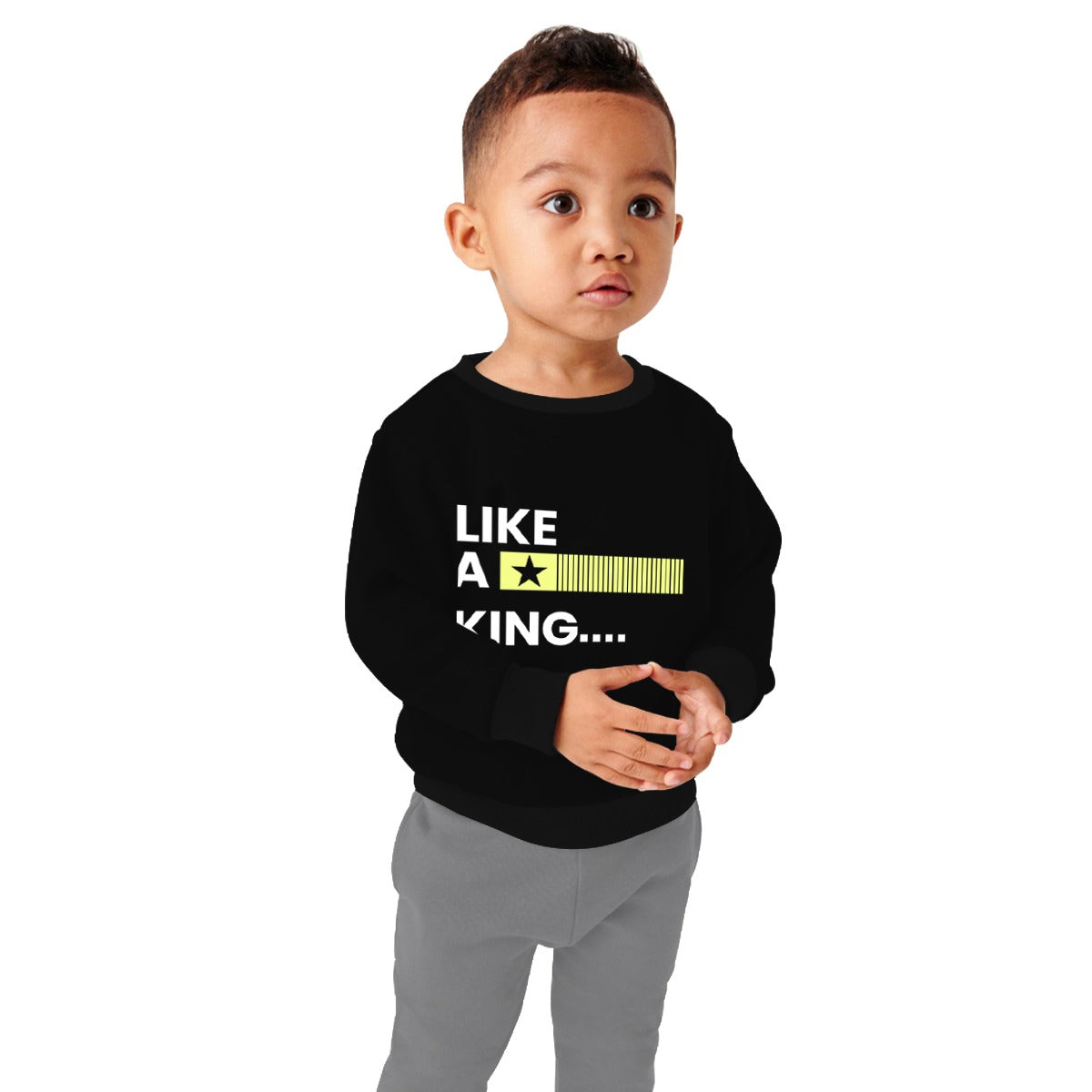 Boy's Exclusive Printed Fleece Sweat Shirt