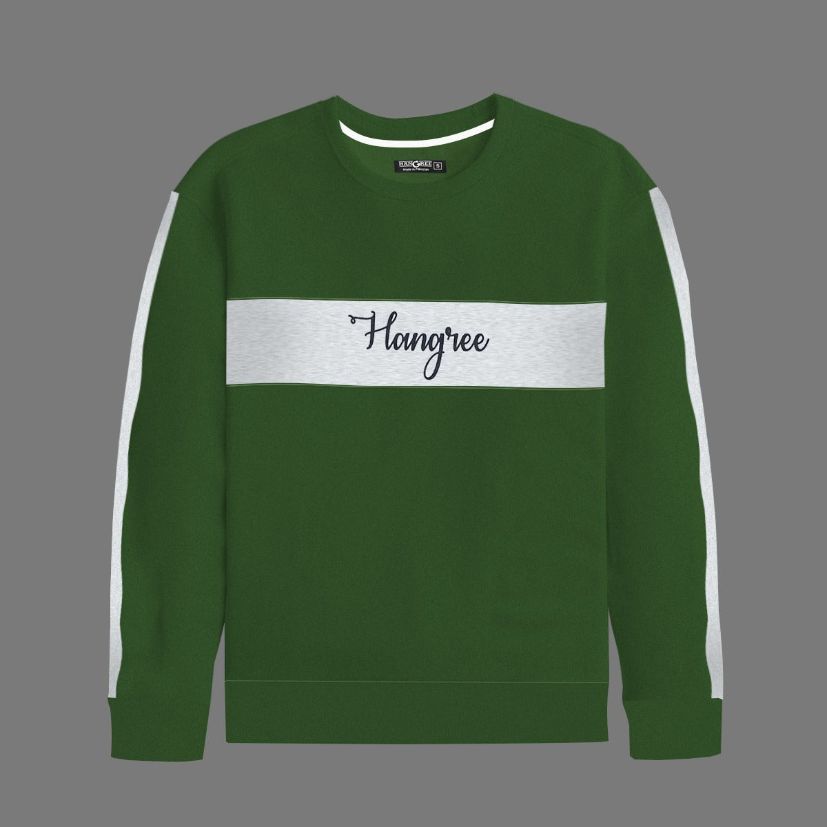 HG Signature Bottel Green Panel Sweat Shirt