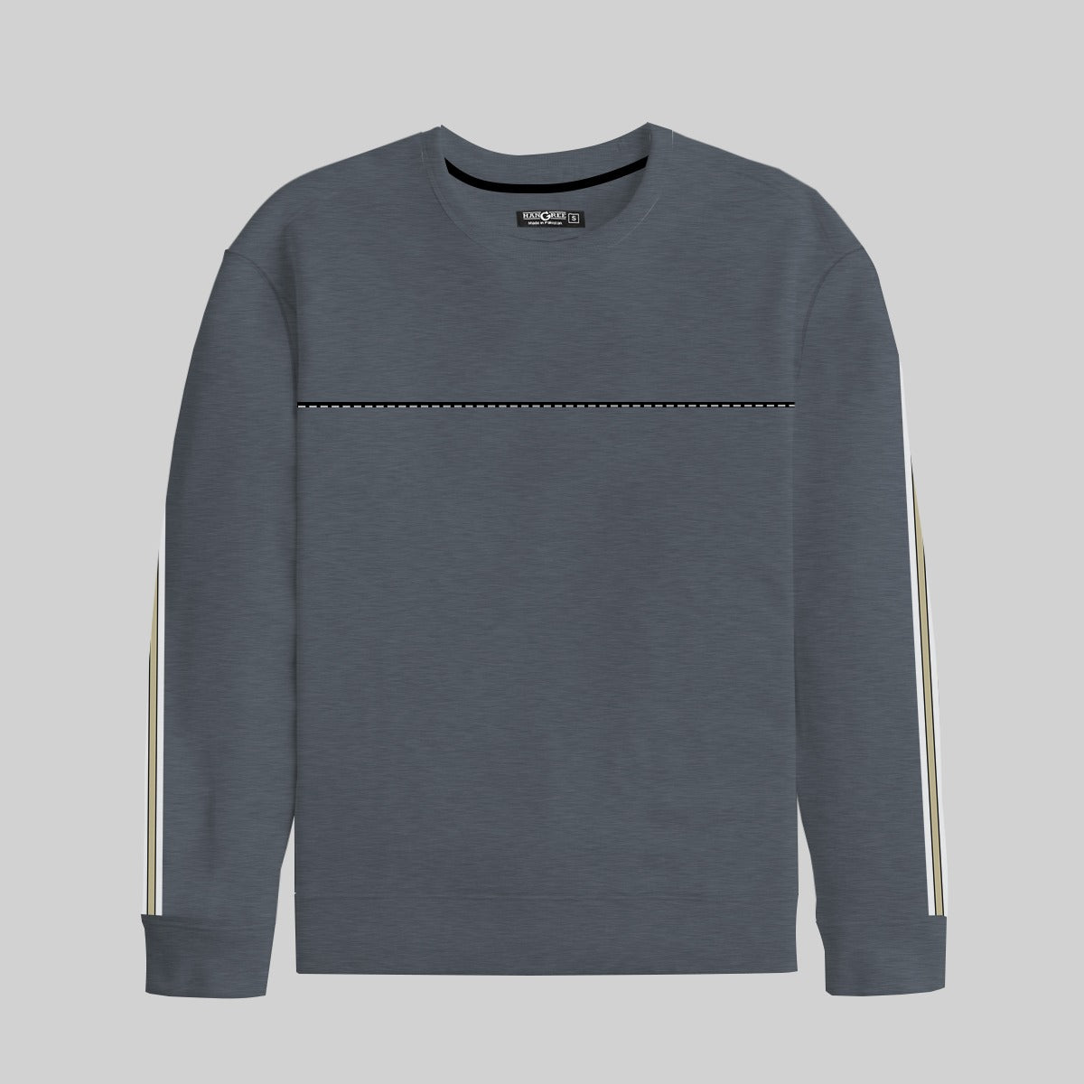 ELEGANT GRAY COMBO SWEAT SHIRT
