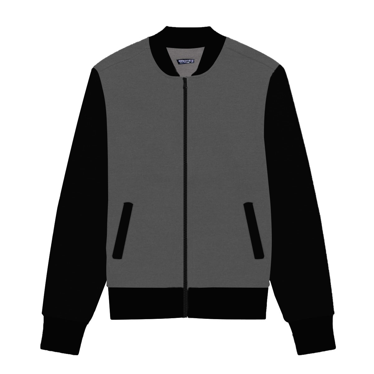 Contrast Sleeves EXCLUSIVE FLEECE BOMBER JACKET