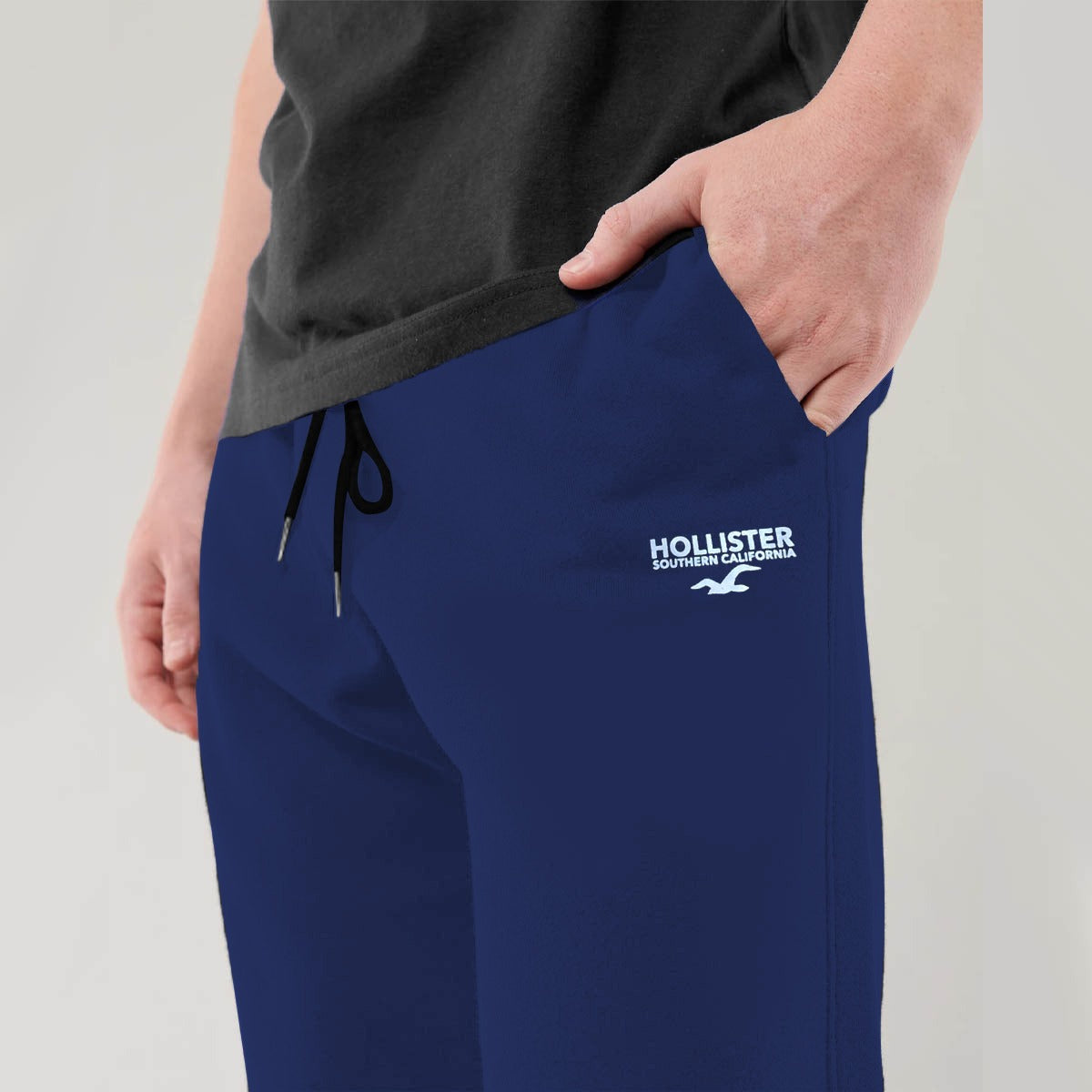 Premium Navy Soft Cotton Summer Trouser