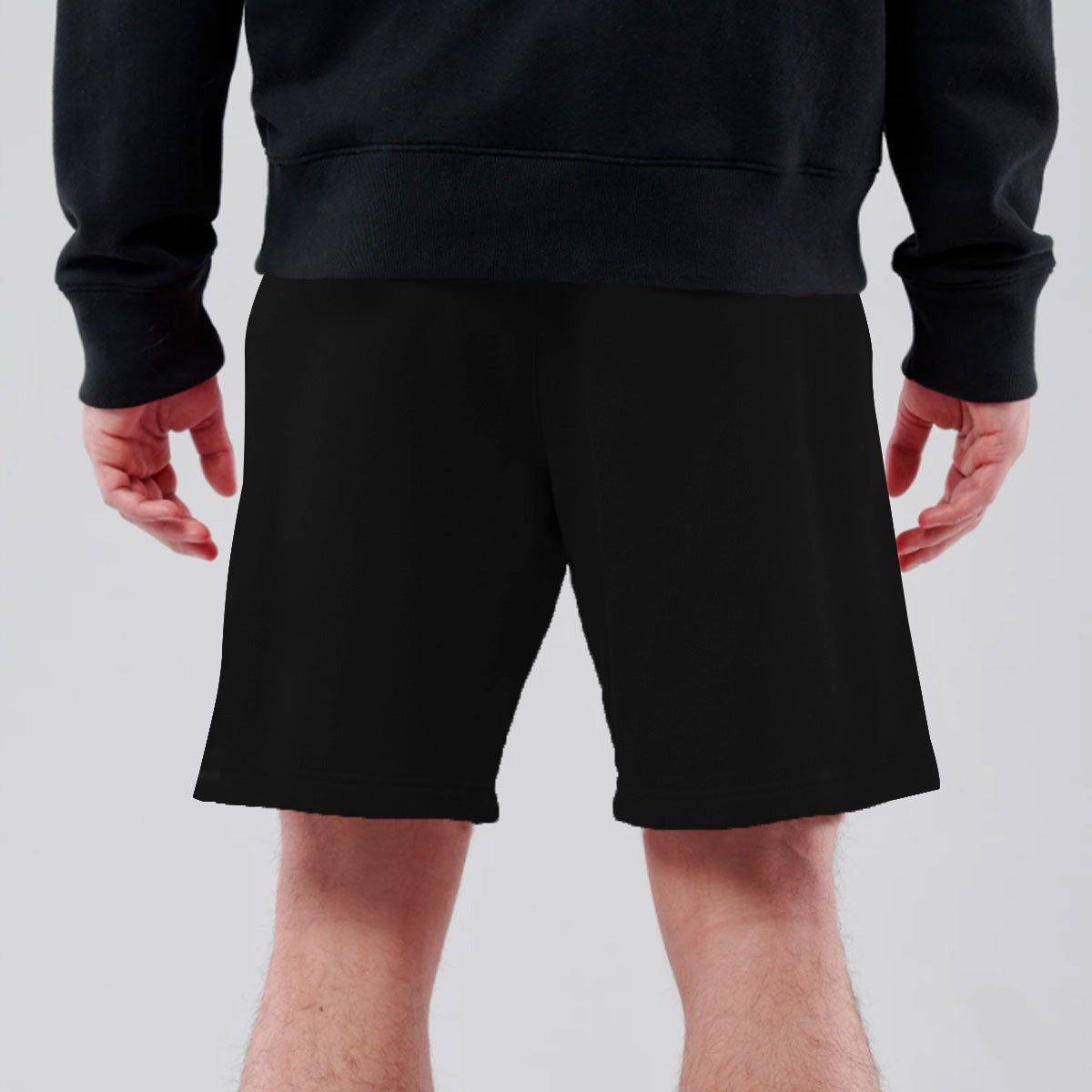HG Signature Emb Two Quarter Summer Shorts - Black