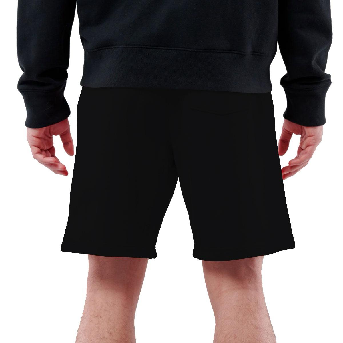 Signature Printed Two Quarter Summer Shorts - Black