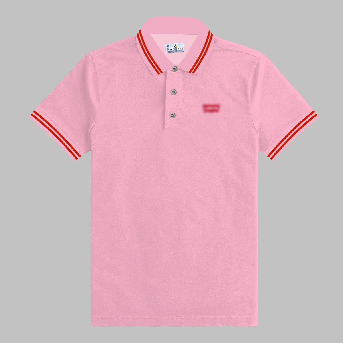N-Mecca Knit Polo Baby Pink main image 0