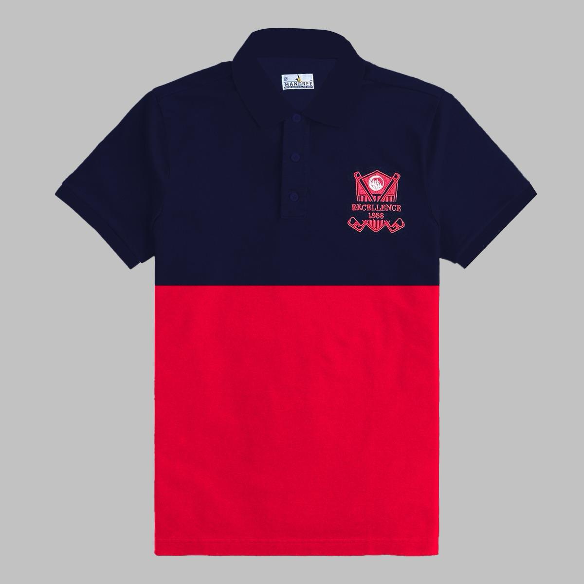 HG SIGNATURE PANEL LUXURY POLO SHIRT