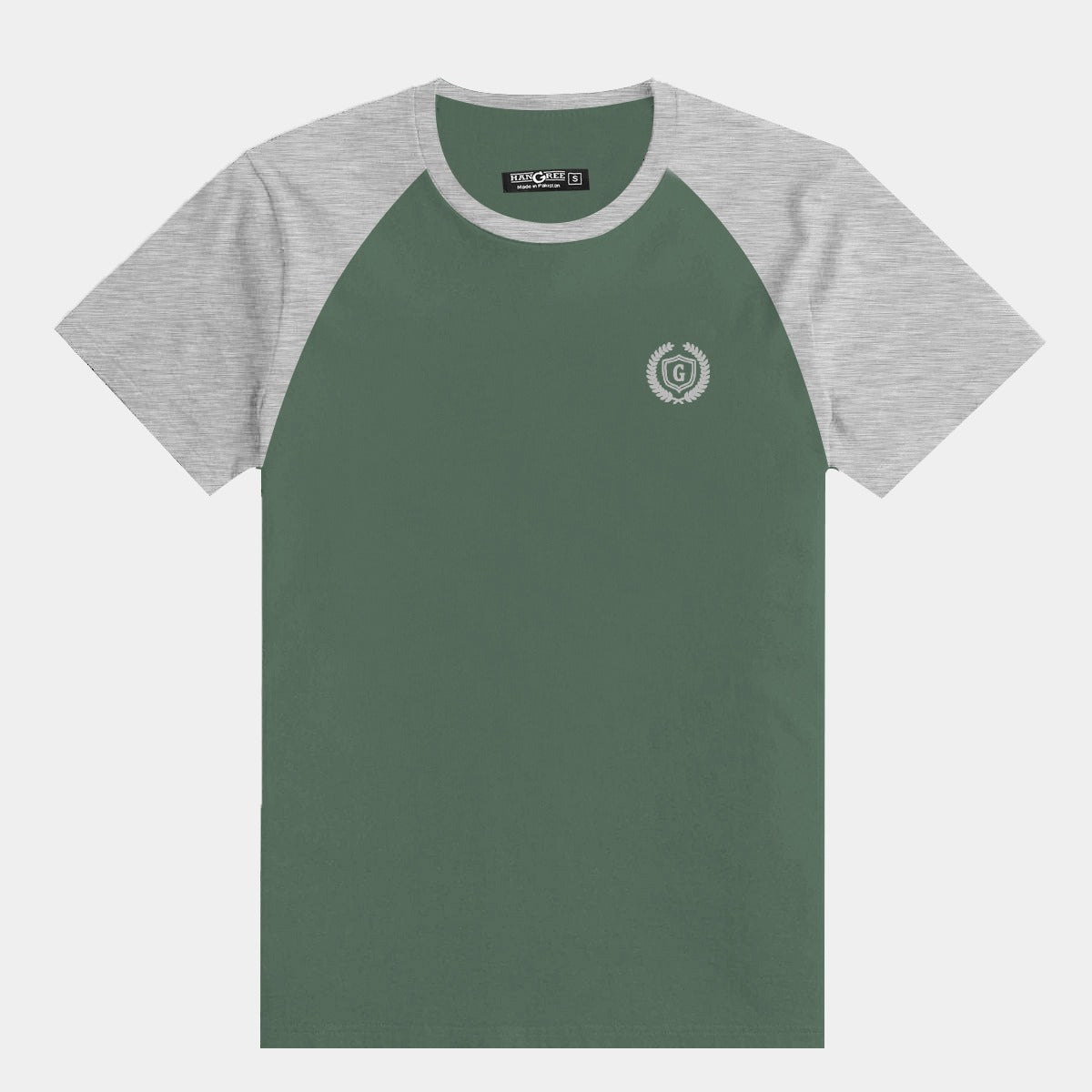 HG SIGNATURE EMB RAGLAN TEE SHIRT