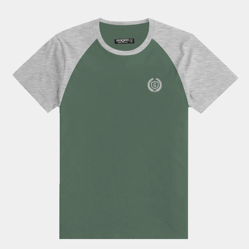 HG SIGNATURE EMB RAGLAN TEE SHIRT