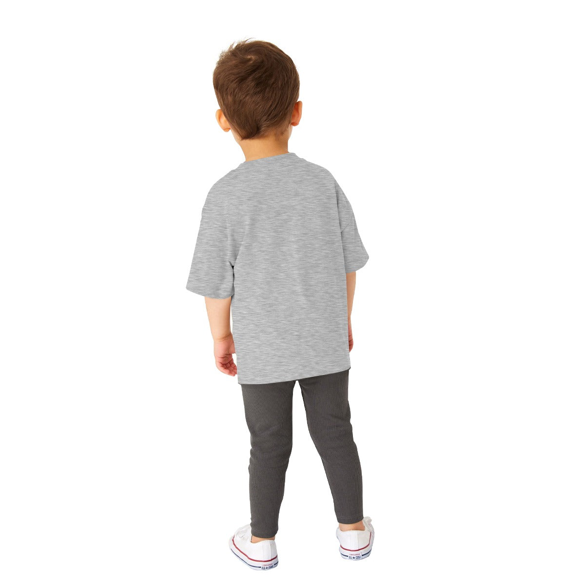 EXCLUSIVE GRAPHIC PRINTED BOY'S TEE SHIRT - GRAY