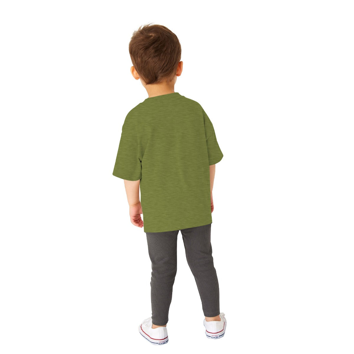 EXCLUSIVE GRAPHIC PRINTED BOY'S TEE SHIRT - GREEN