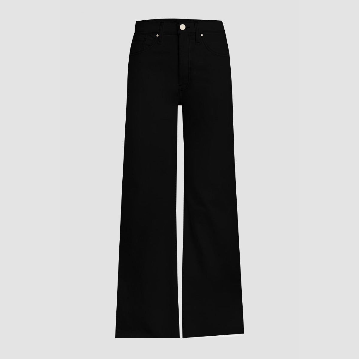 Women's High Waist Flare Cut Jeans - Black