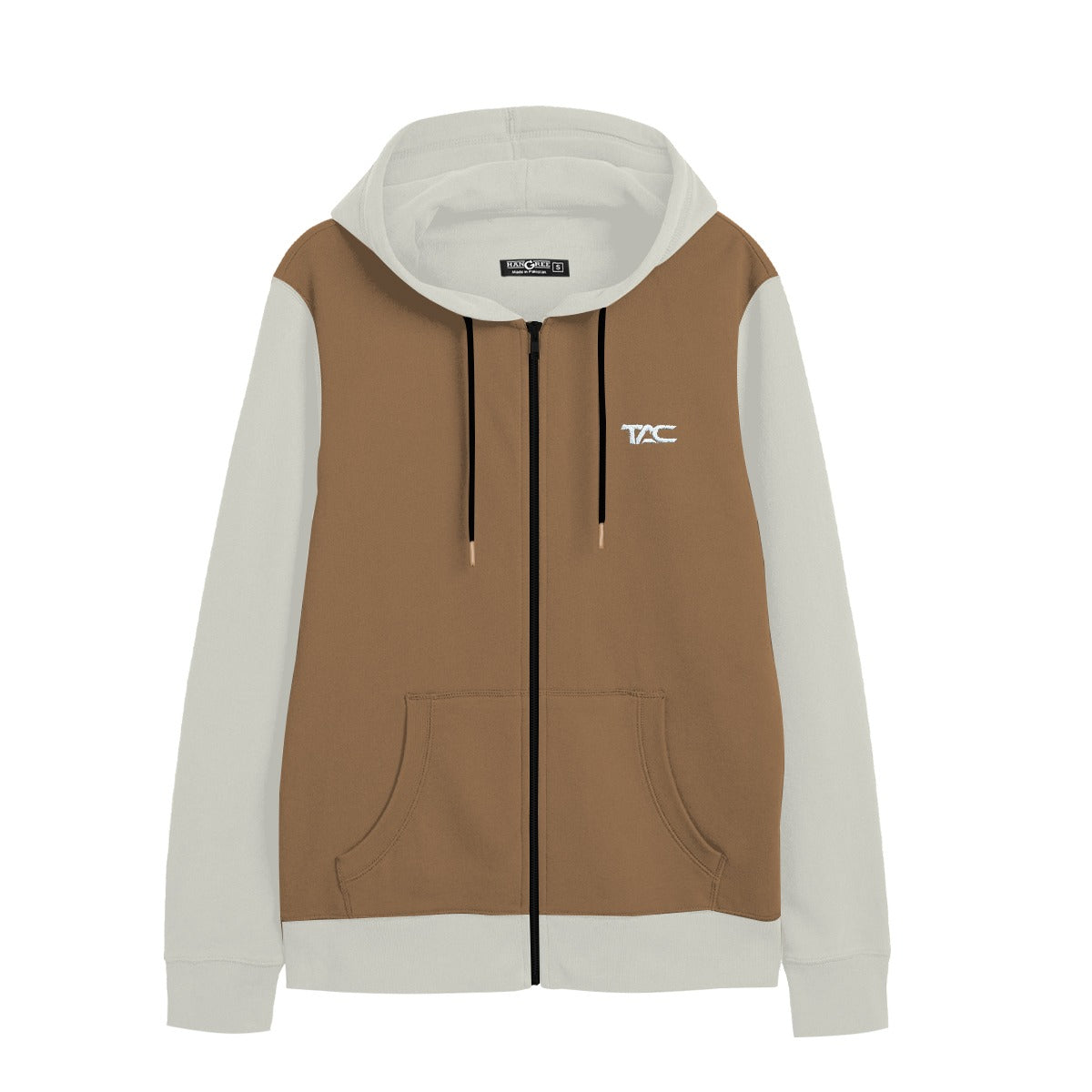 Contrast Body Men Fashion Fleece Hoodie