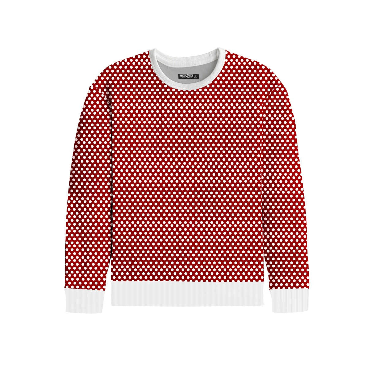 Girl's Polka dot Exclusive Sweat Shirt - Red