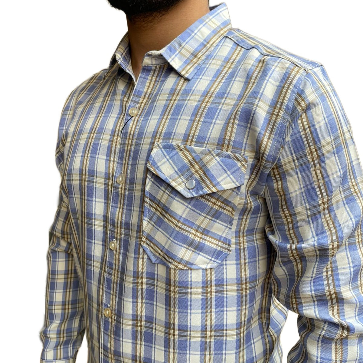 Men's Elegant Check Casual Shirt