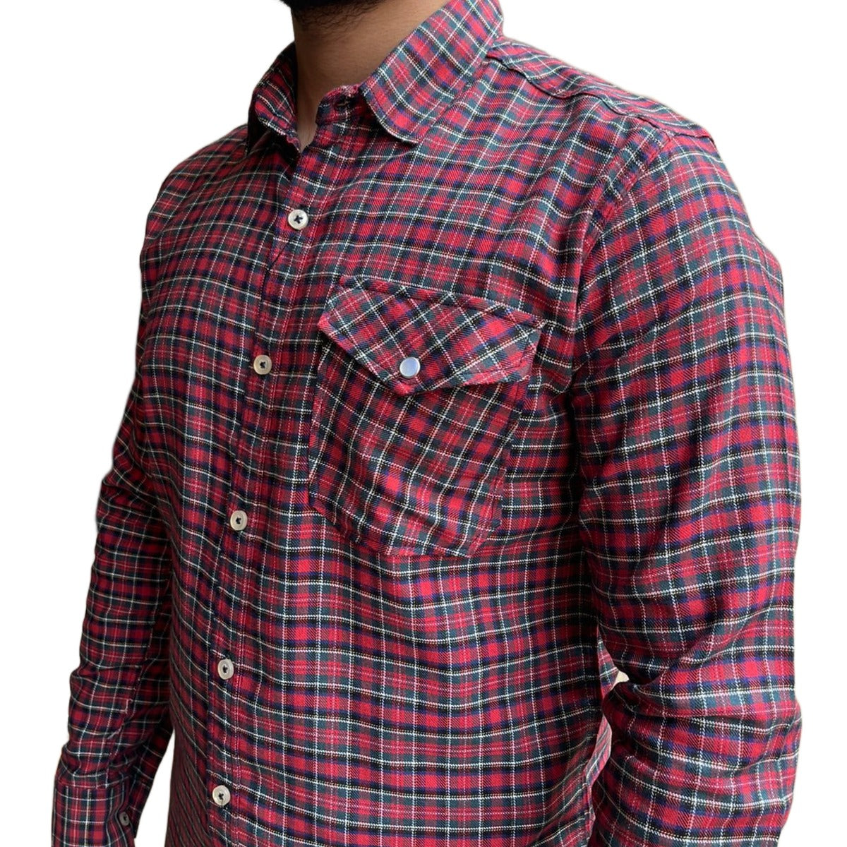 Men's Premium Fashion Check Casual Shirt