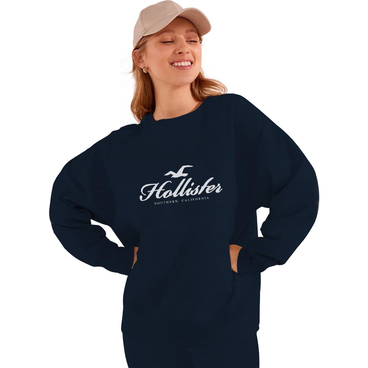 Women's Ripple Fleece Signature Printed Sweat Shirt