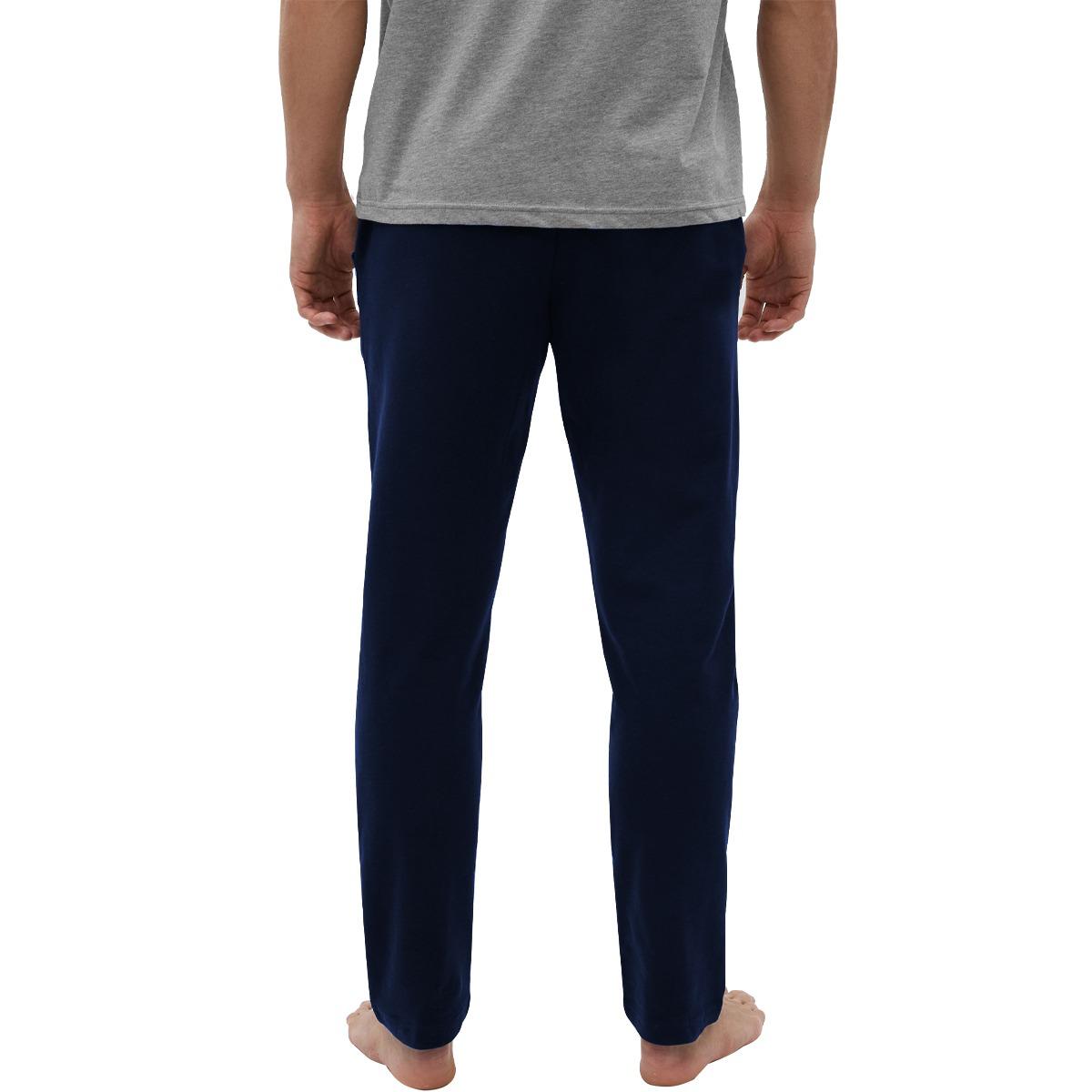 Men's Sginature Embroidered Sweat Pant - Navy